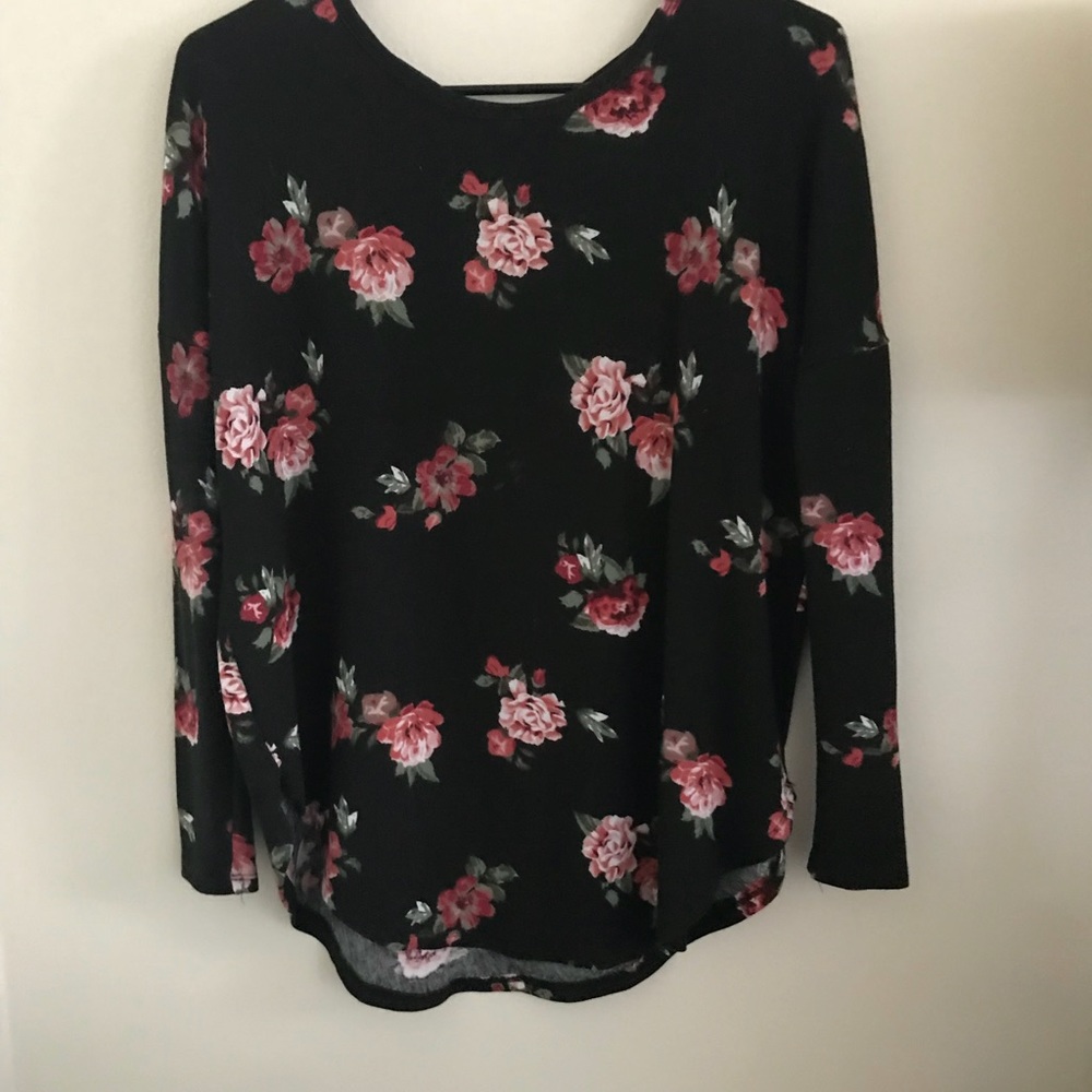 Floral long sleeve